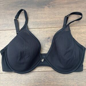 Third Love 24/7 Classic Uplift Plunge Bra Size 34E Black Underwire ThirdLove